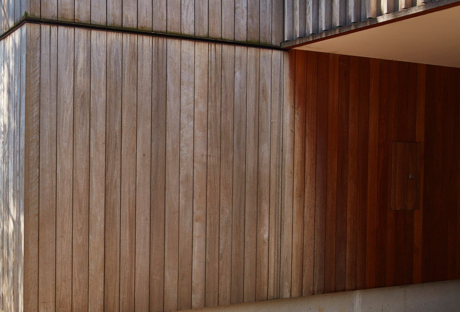 Sculptform - Consisten Colour on External Timber