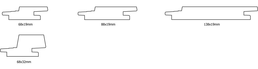 tongue-and-groove-cladding-sorrento-profiles