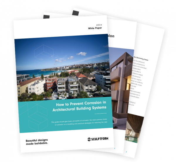 View of How to Prevent Corrosion in Architectural Building Systems | Sculptform